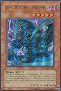 Goldd, Wu-Lord of Dark World [DR04-EN084] Ultra Rare | Exor Games Dartmouth