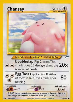 Chansey (31/105) [Neo Destiny Unlimited] | Exor Games Dartmouth