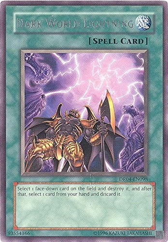 Dark World Lightning [DR04-EN098] Rare | Exor Games Dartmouth