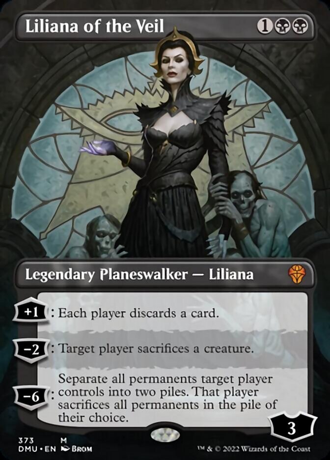 Liliana of the Veil (Borderless) [Dominaria United] | Exor Games Dartmouth