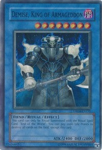 Demise, King of Armageddon [DR04-EN155] Super Rare | Exor Games Dartmouth