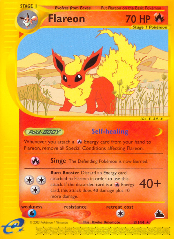 Flareon (8/144) [Skyridge] | Exor Games Dartmouth