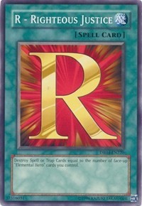 R - Righteous Justice [DR04-EN220] Common | Exor Games Dartmouth