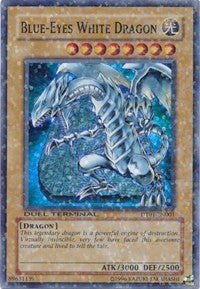 Blue-Eyes White Dragon [DT01-EN001] Super Rare | Exor Games Dartmouth