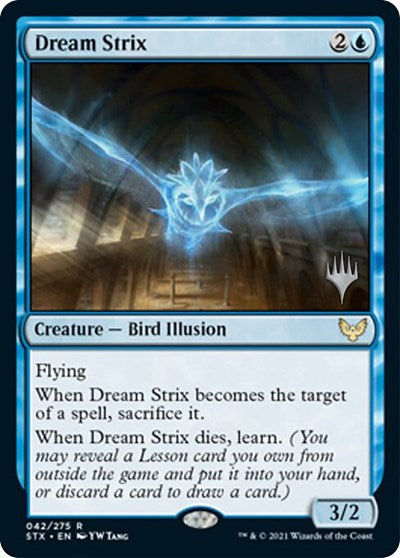 Dream Strix (Promo Pack) [Strixhaven: School of Mages Promos] | Exor Games Dartmouth