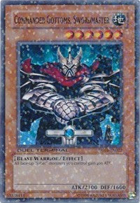 Commander Gottoms, Swordmaster [DT01-EN022] Super Rare | Exor Games Dartmouth