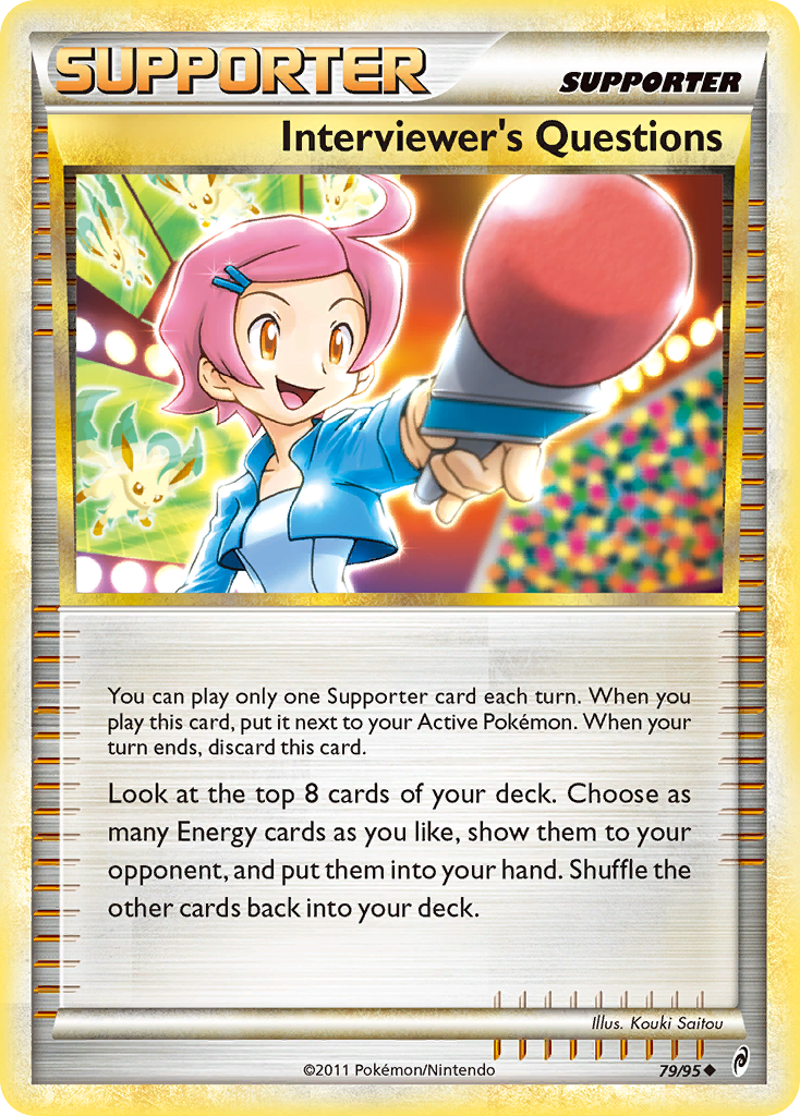 Interviewer's Questions (79/95) [HeartGold & SoulSilver: Call of Legends] | Exor Games Dartmouth