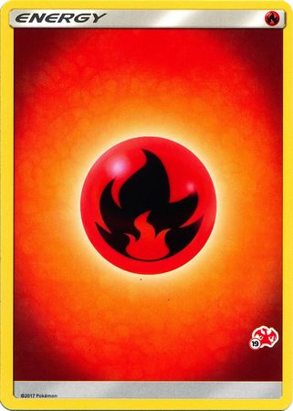 Fire Energy (Charizard Stamp #19) [Battle Academy 2020] | Exor Games Dartmouth
