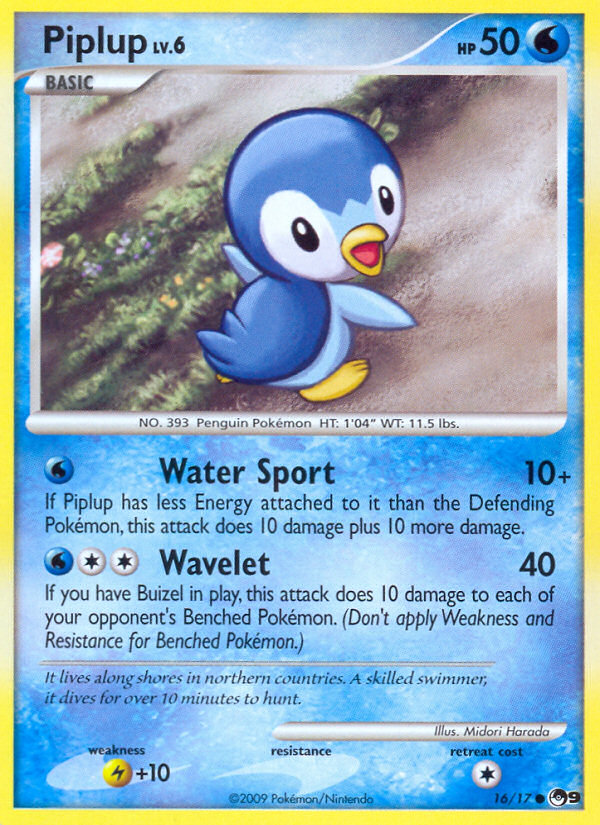 Piplup (16/17) [POP Series 9] | Exor Games Dartmouth