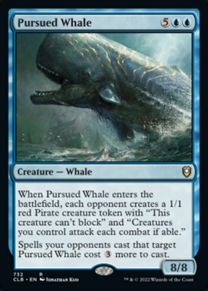 Pursued Whale [Commander Legends: Battle for Baldur's Gate] | Exor Games Dartmouth