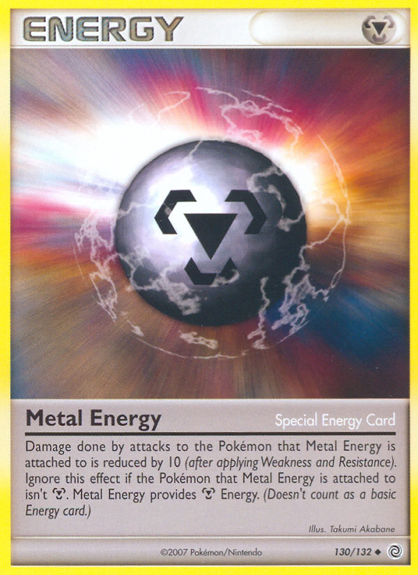 Metal Energy (130/132) [Diamond & Pearl: Secret Wonders] | Exor Games Dartmouth