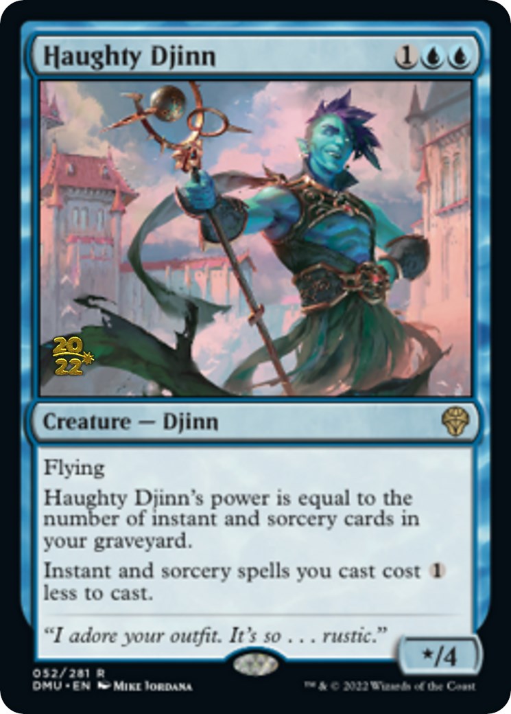 Haughty Djinn [Dominaria United Prerelease Promos] | Exor Games Dartmouth