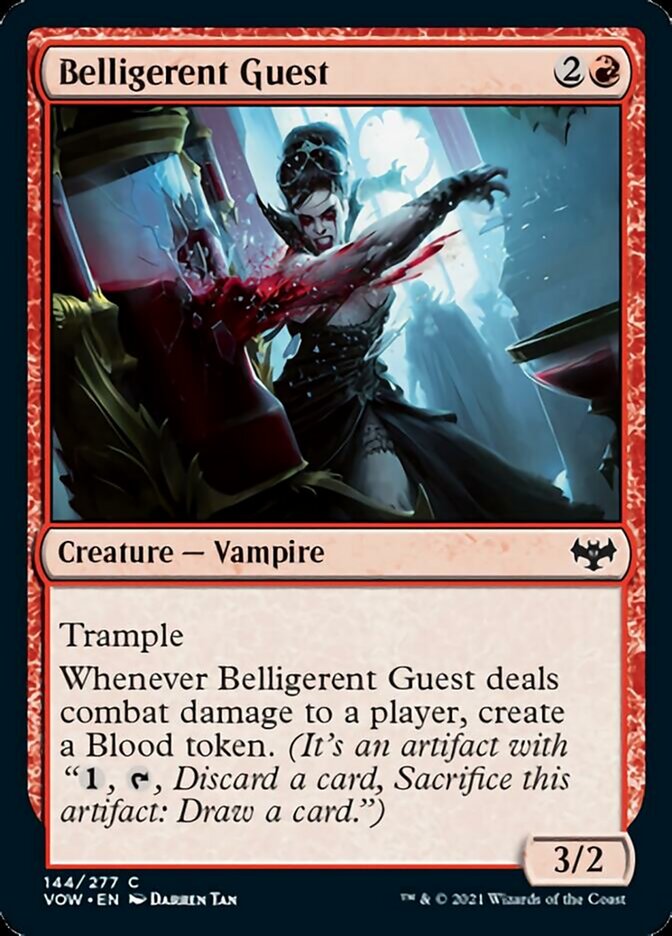 Belligerent Guest [Innistrad: Crimson Vow] | Exor Games Dartmouth