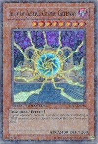 Ally of Justice Cosmic Gateway [DT02-EN028] Super Rare | Exor Games Dartmouth