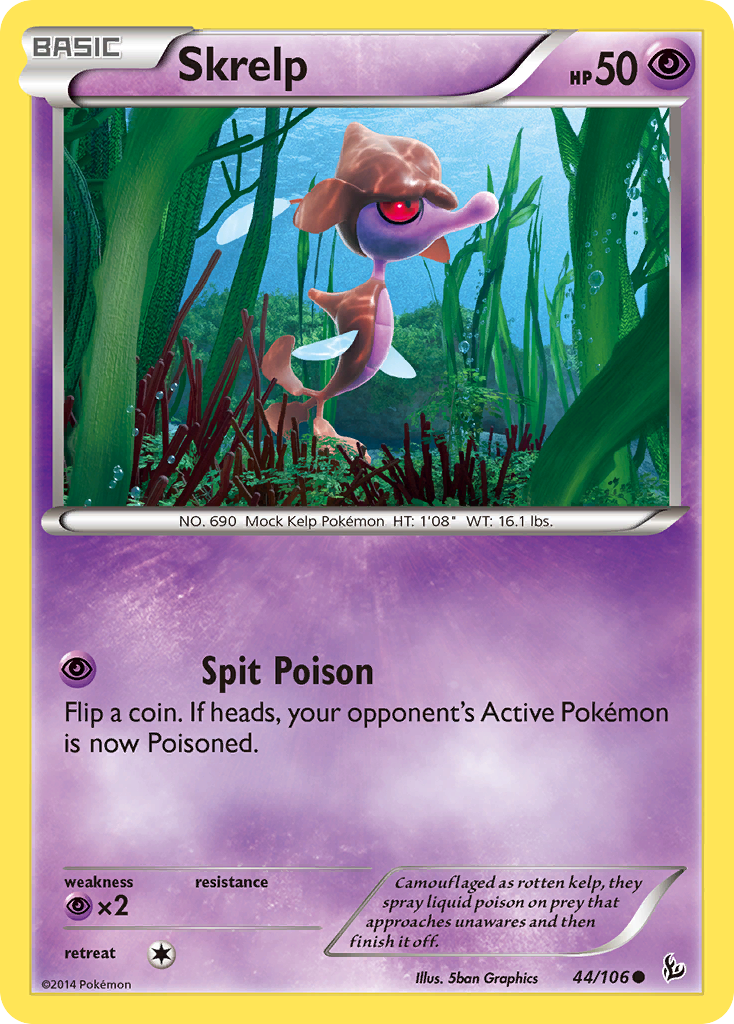 Skrelp (44/106) [XY: Flashfire] | Exor Games Dartmouth