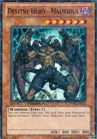 Destiny HERO - Malicious [DT03-EN055] Common | Exor Games Dartmouth