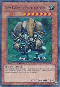 Green Baboon, Defender of the Forest [DT03-EN057] Common | Exor Games Dartmouth