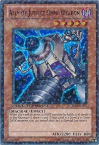 Ally of Justice Omni-Weapon [DT03-EN078] Super Rare | Exor Games Dartmouth