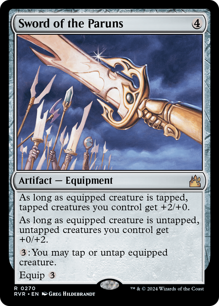 Sword of the Paruns [Ravnica Remastered] | Exor Games Dartmouth