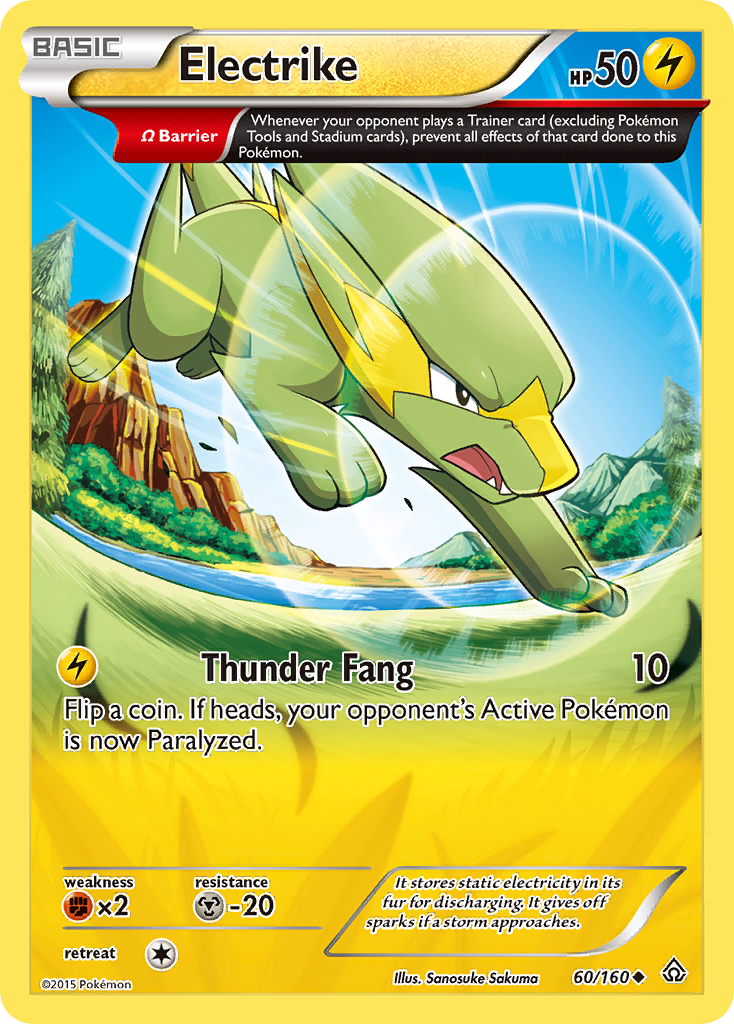 Electrike (60/160) [XY: Primal Clash] | Exor Games Dartmouth