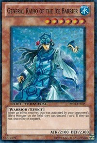General Raiho of the Ice Barrier [DT04-EN035] Super Rare | Exor Games Dartmouth