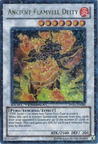 Ancient Flamvell Deity [DT04-EN088] Ultra Rare | Exor Games Dartmouth