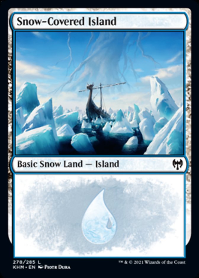 Snow-Covered Island (278) [Kaldheim] | Exor Games Dartmouth