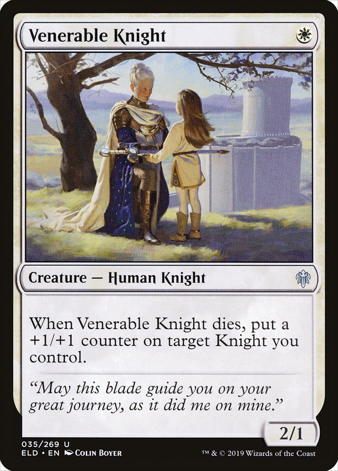 Venerable Knight [Throne of Eldraine] | Exor Games Dartmouth