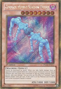 Gimmick Puppet Shadow Feeler [PGLD-EN012] Gold Secret Rare | Exor Games Dartmouth