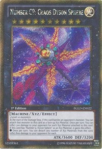 Number C9: Chaos Dyson Sphere [PGLD-EN022] Gold Secret Rare | Exor Games Dartmouth