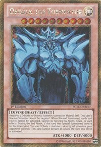 Obelisk the Tormentor [PGLD-EN030] Gold Secret Rare | Exor Games Dartmouth