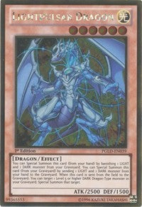 Lightpulsar Dragon [PGLD-EN039] Gold Rare | Exor Games Dartmouth