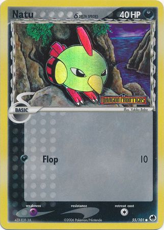 Natu (55/101) (Delta Species) (Stamped) [EX: Dragon Frontiers] | Exor Games Dartmouth