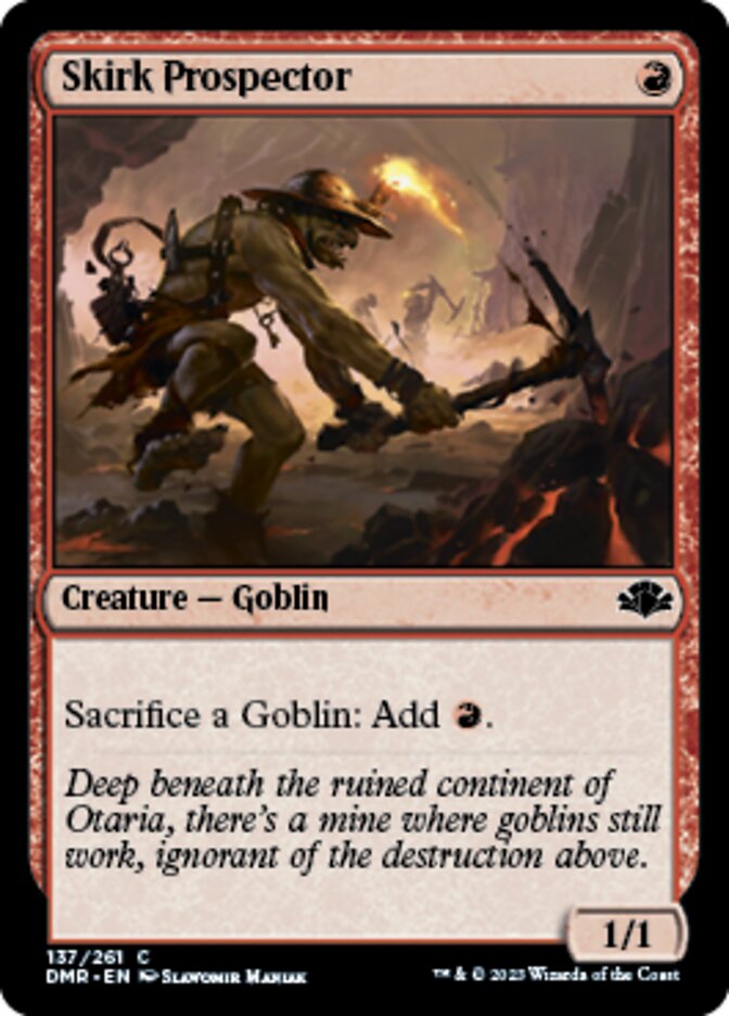 Skirk Prospector [Dominaria Remastered] | Exor Games Dartmouth