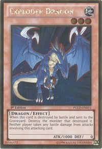 Exploder Dragon [PGLD-EN071] Gold Rare | Exor Games Dartmouth