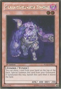 Plaguespreader Zombie [PGLD-EN074] Gold Rare | Exor Games Dartmouth