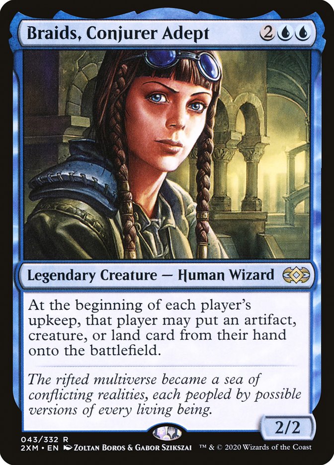 Braids, Conjurer Adept [Double Masters] | Exor Games Dartmouth