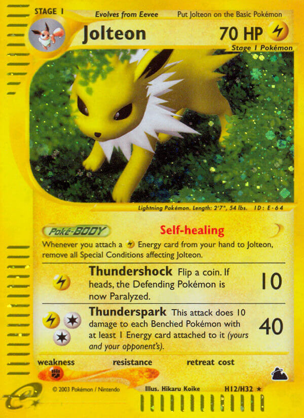 Jolteon (H12/H32) [Skyridge] | Exor Games Dartmouth