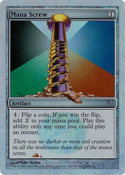 Mana Screw [Unhinged] | Exor Games Dartmouth