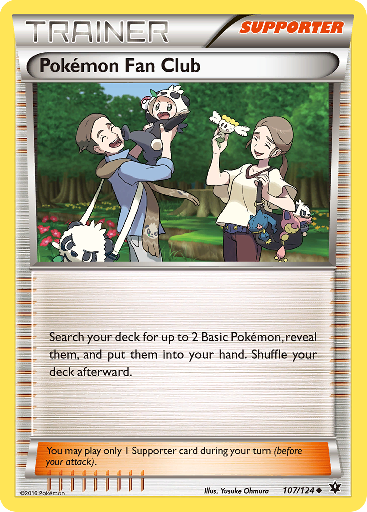 Pokemon Fan Club (107/124) [XY: Fates Collide] | Exor Games Dartmouth