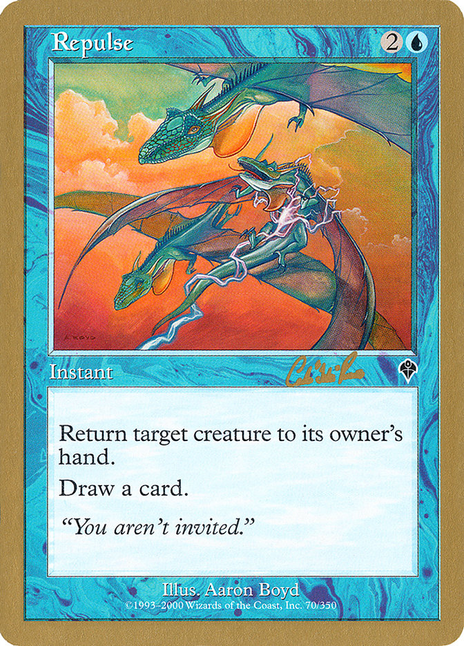 Repulse (Carlos Romao) [World Championship Decks 2002] | Exor Games Dartmouth