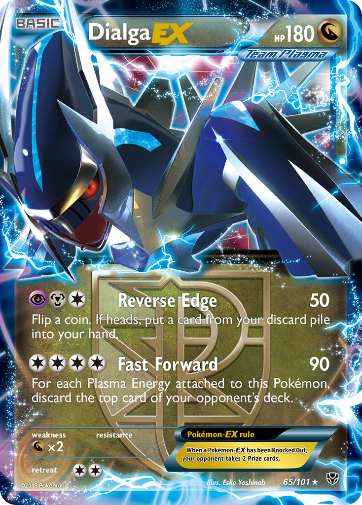 Dialga EX (65/101) [Black & White: Plasma Blast] | Exor Games Dartmouth