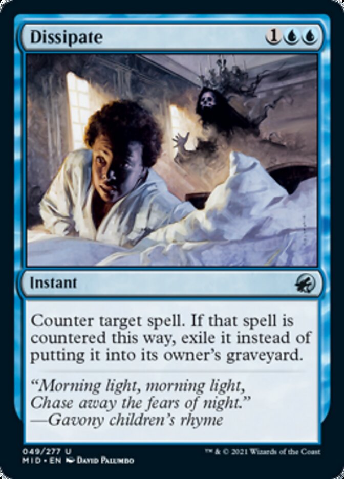 Dissipate [Innistrad: Midnight Hunt] | Exor Games Dartmouth