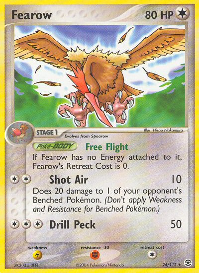 Fearow (24/112) [EX: FireRed & LeafGreen] | Exor Games Dartmouth