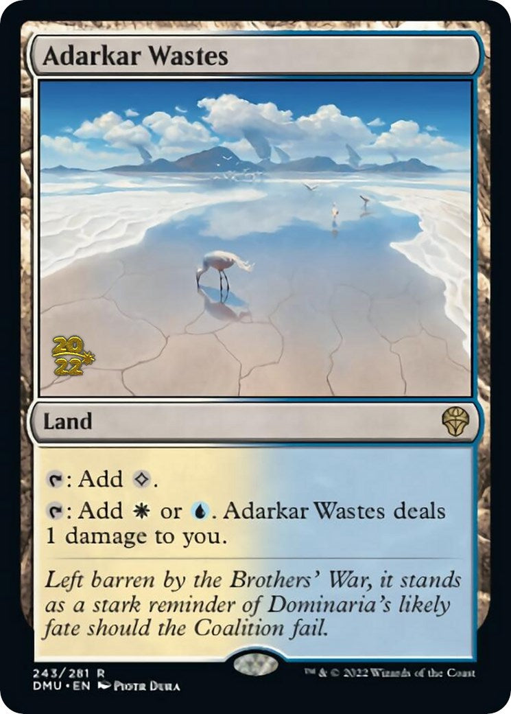 Adarkar Wastes [Dominaria United Prerelease Promos] | Exor Games Dartmouth