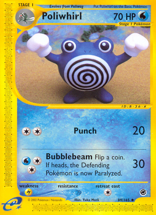 Poliwhirl (89/165) [Expedition: Base Set] | Exor Games Dartmouth