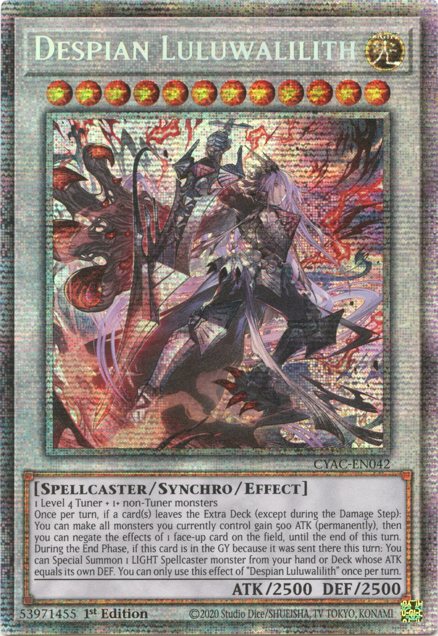 Despian Luluwalilith [CYAC-EN042] Starlight Rare | Exor Games Dartmouth