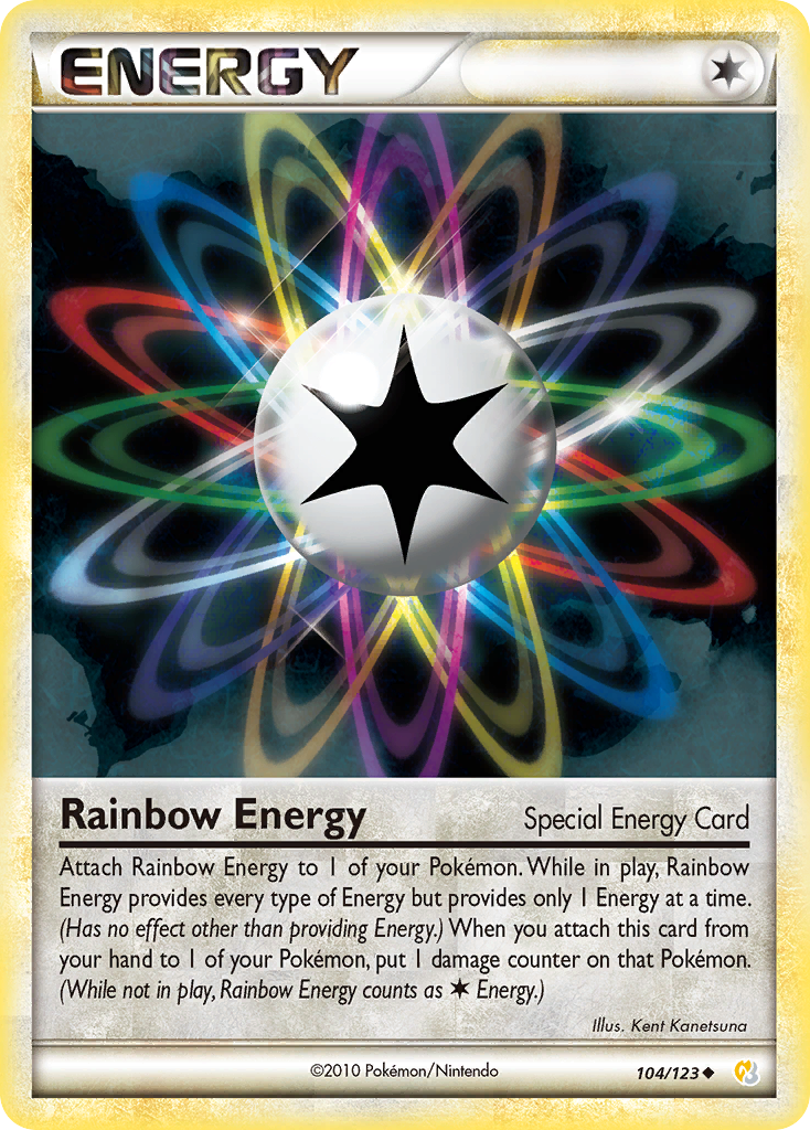 Rainbow Energy (104/123) [HeartGold & SoulSilver: Base Set] | Exor Games Dartmouth