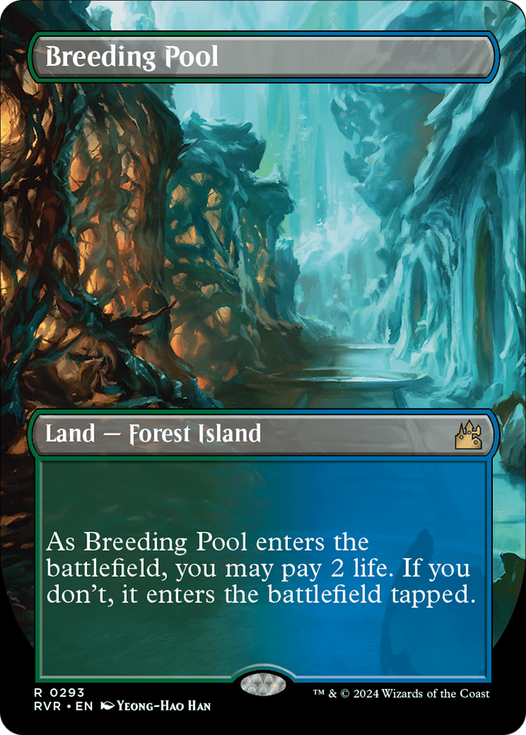 Breeding Pool (Borderless) [Ravnica Remastered] | Exor Games Dartmouth