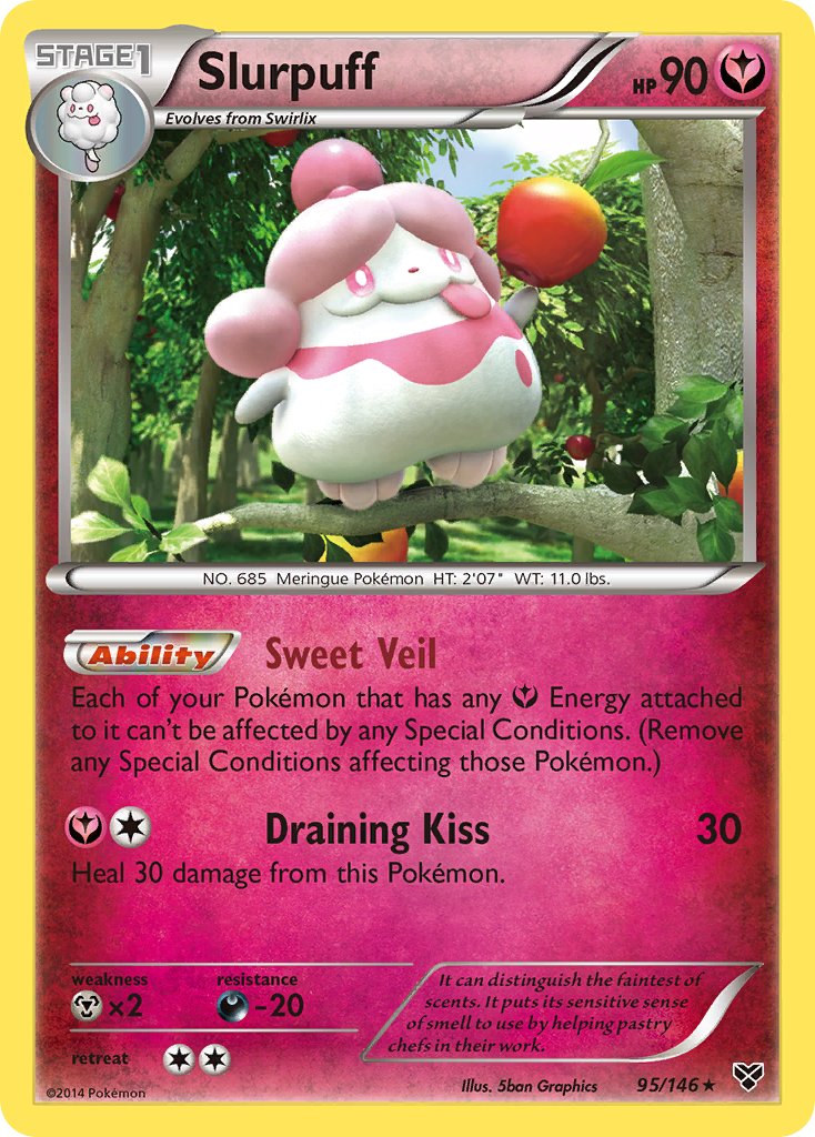 Slurpuff (95/146) (Theme Deck Exclusive) [XY: Base Set] | Exor Games Dartmouth